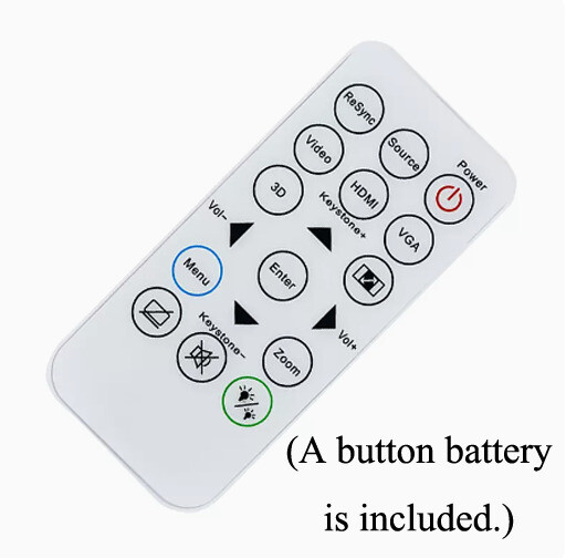New Replacement Remote Control For HR21G-YHGD01 S341 W-330 Optoma Projector