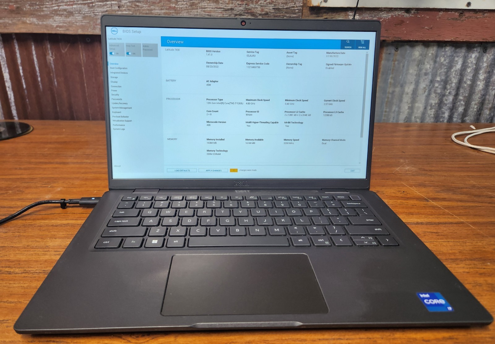Dell Latitude 7430 - No Battery/SSD - (14" FHD / Core i7-1265U / 16GB)