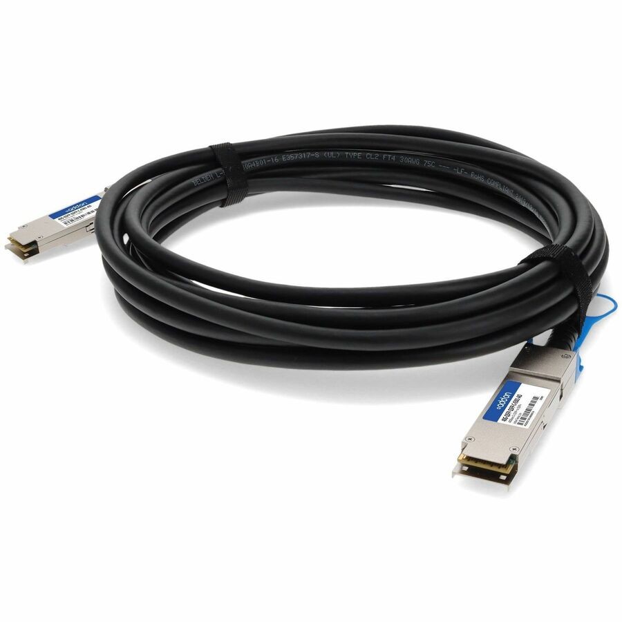AddOn Brocade 40G-QSFP-QSFP-C-0301 Compatible TAA Compliant 40GBase-CU QSFP+ to