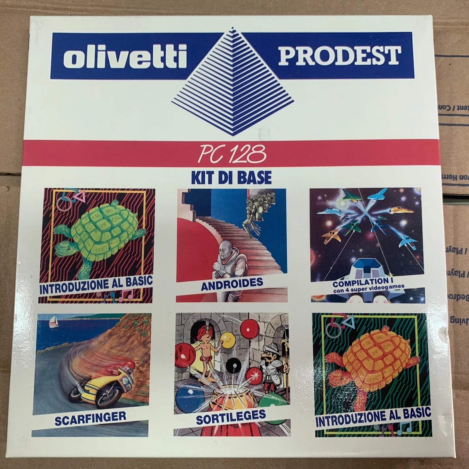 OLIVETTI PRODEST PC 128 KIT DI BASE SOFTWARE