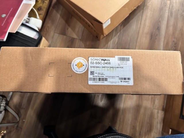 SonicWall SWS14-48FPOE 48-Port Gigabit Full-PoE Switch with 4 SFP+ Slots