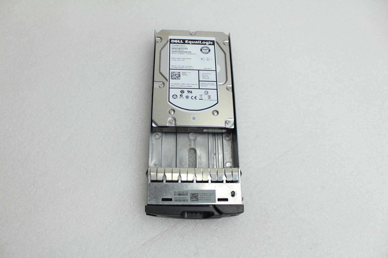 Dell 0R9H91  EQUALLOGIC 450GB 10K 6G  3.5INCH SAS DRIVE WITH TRAY