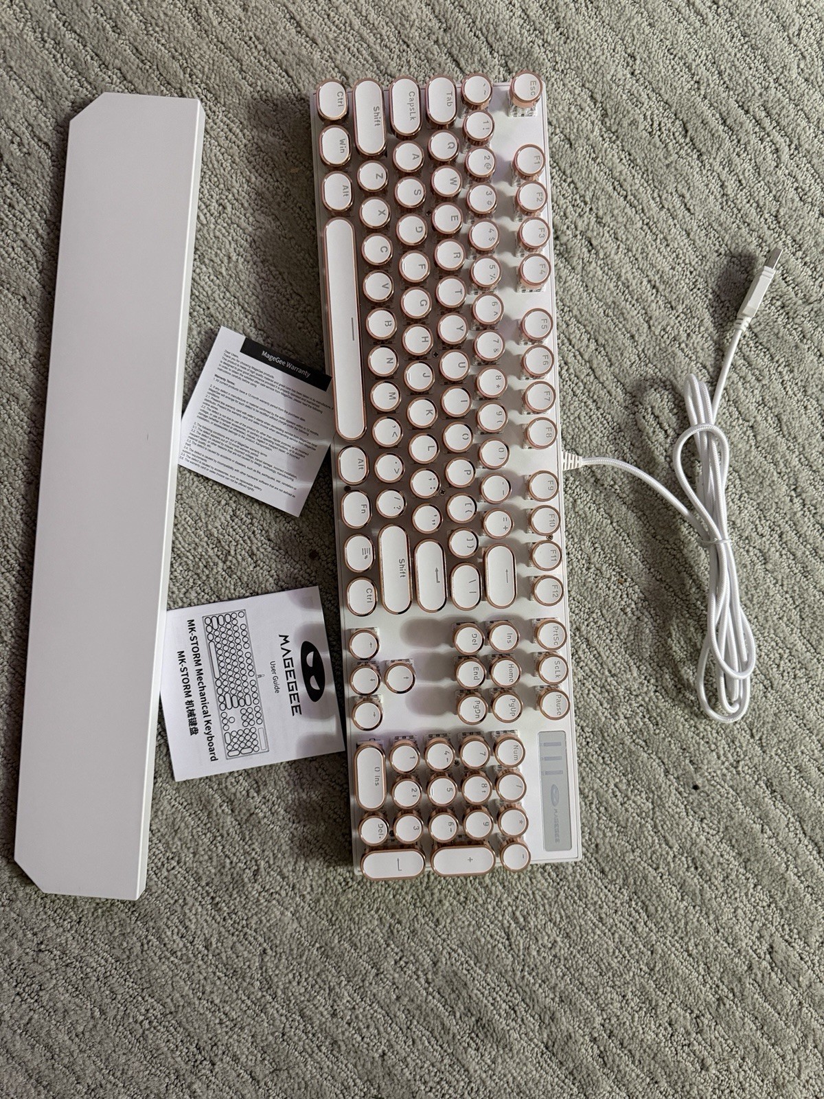 MAGEGEE MK-STORM Mechanical Illuminated Wired USB Keyboard