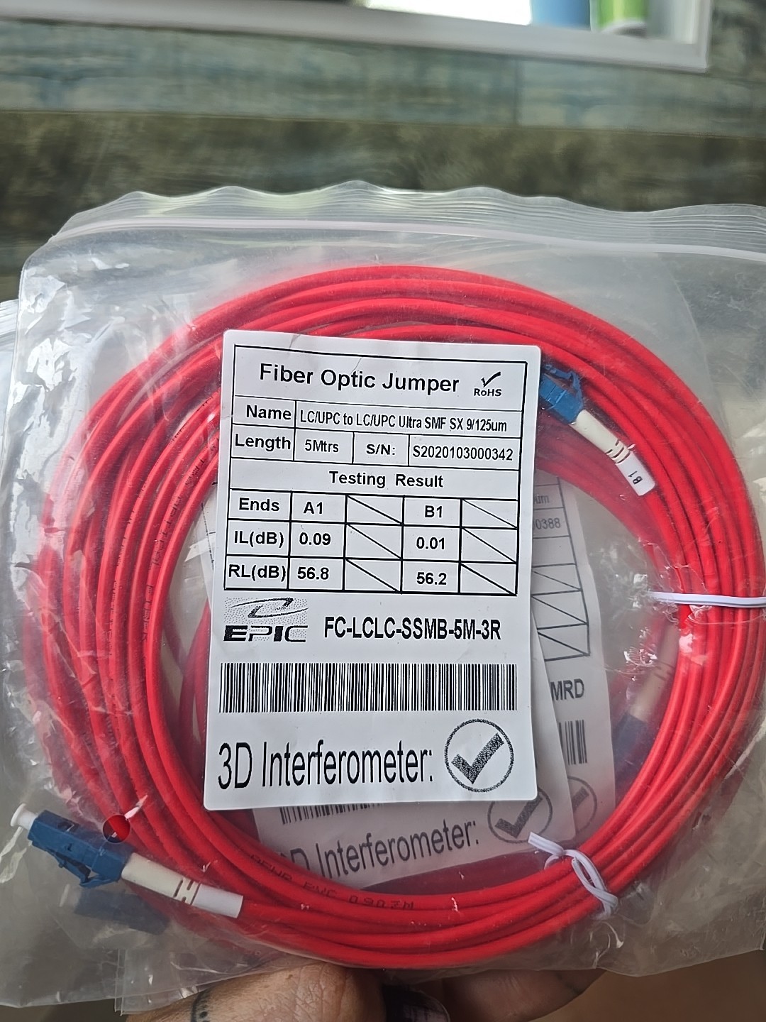 Fiber Optic Jumper