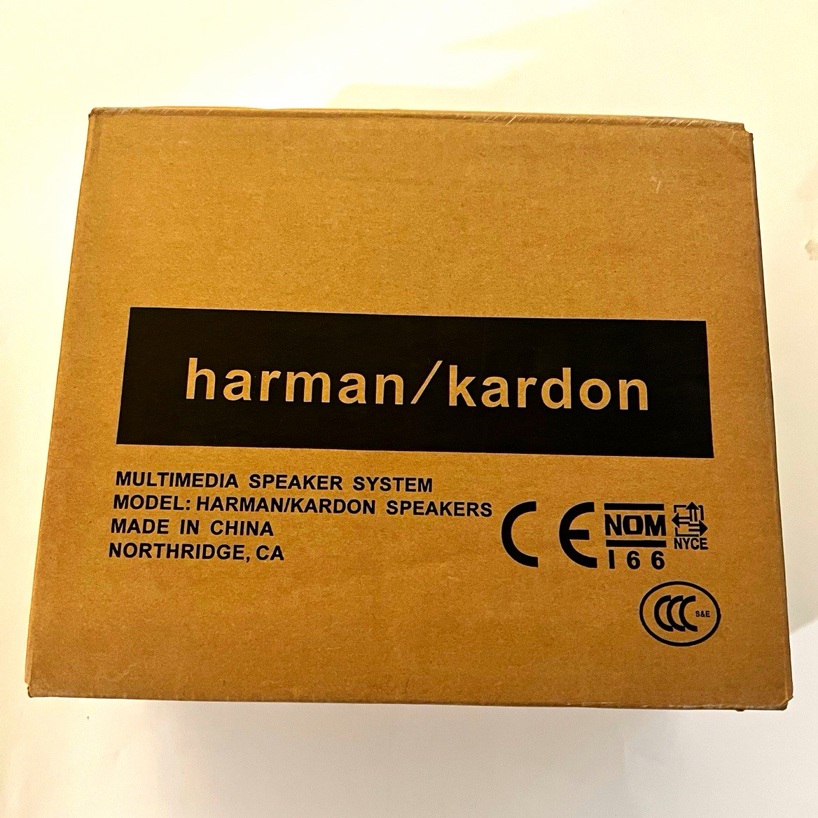 Harman Kardon 4 Sets of Wired Computer Multimedia Speaker System HK206 NEW