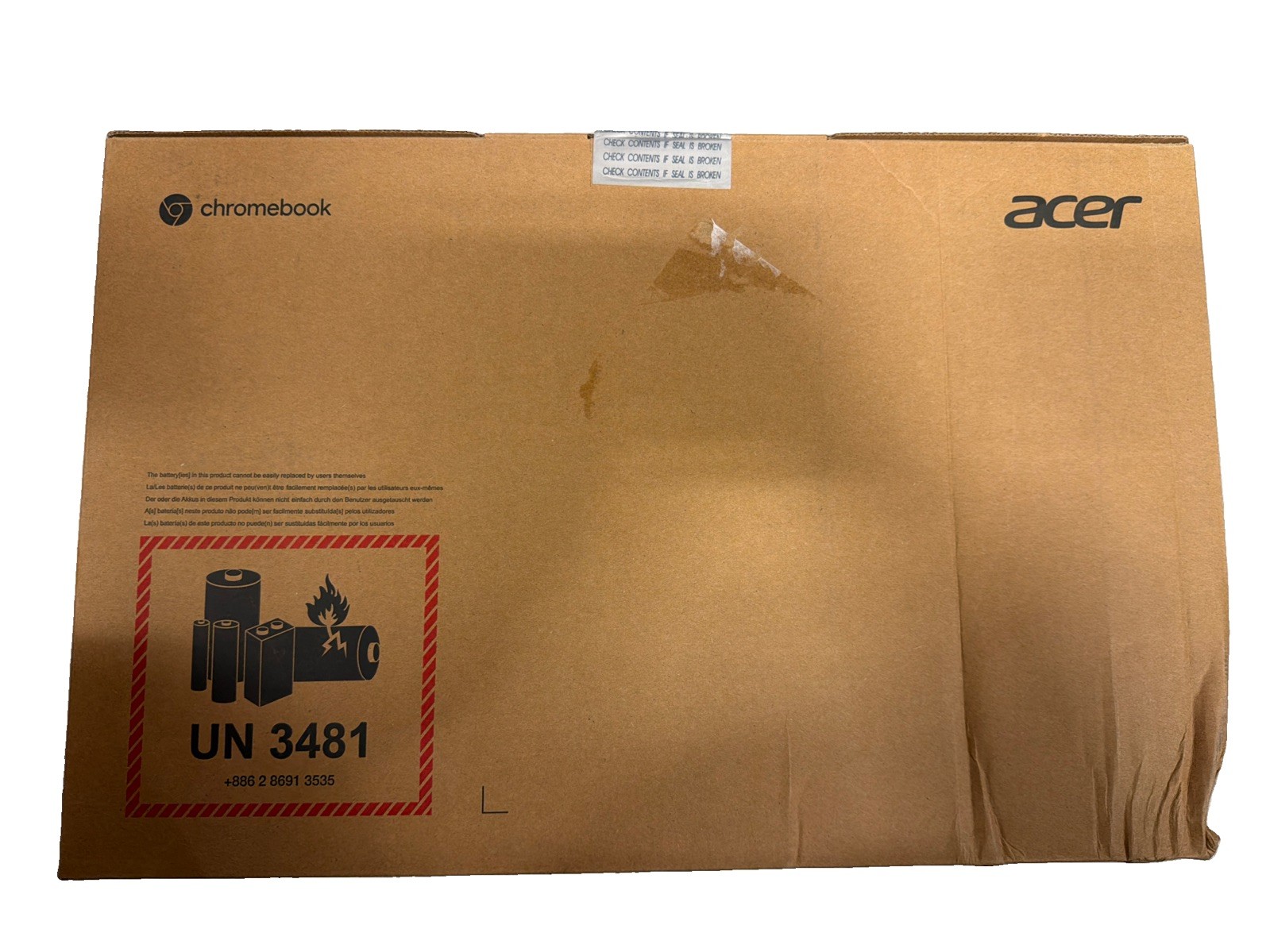 Acer Chromebook CB514-1HT-c6EV Intel Celeron N3450 14" Full HD Touch 8GB/64GB