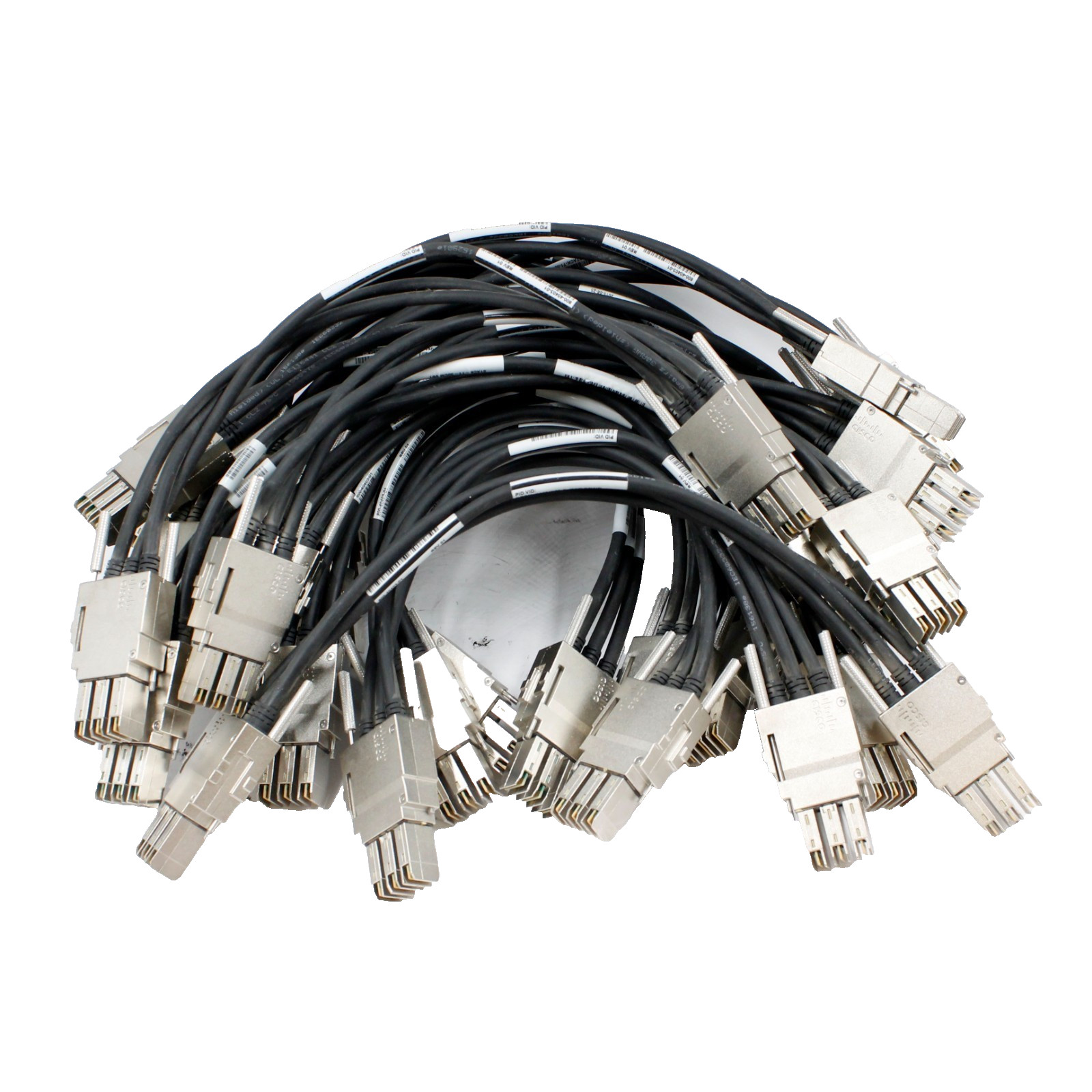 Lot of 14 Genuine Cisco 800-40403-01 STACK-T1-50CM V01 Stackwise Cables Clean