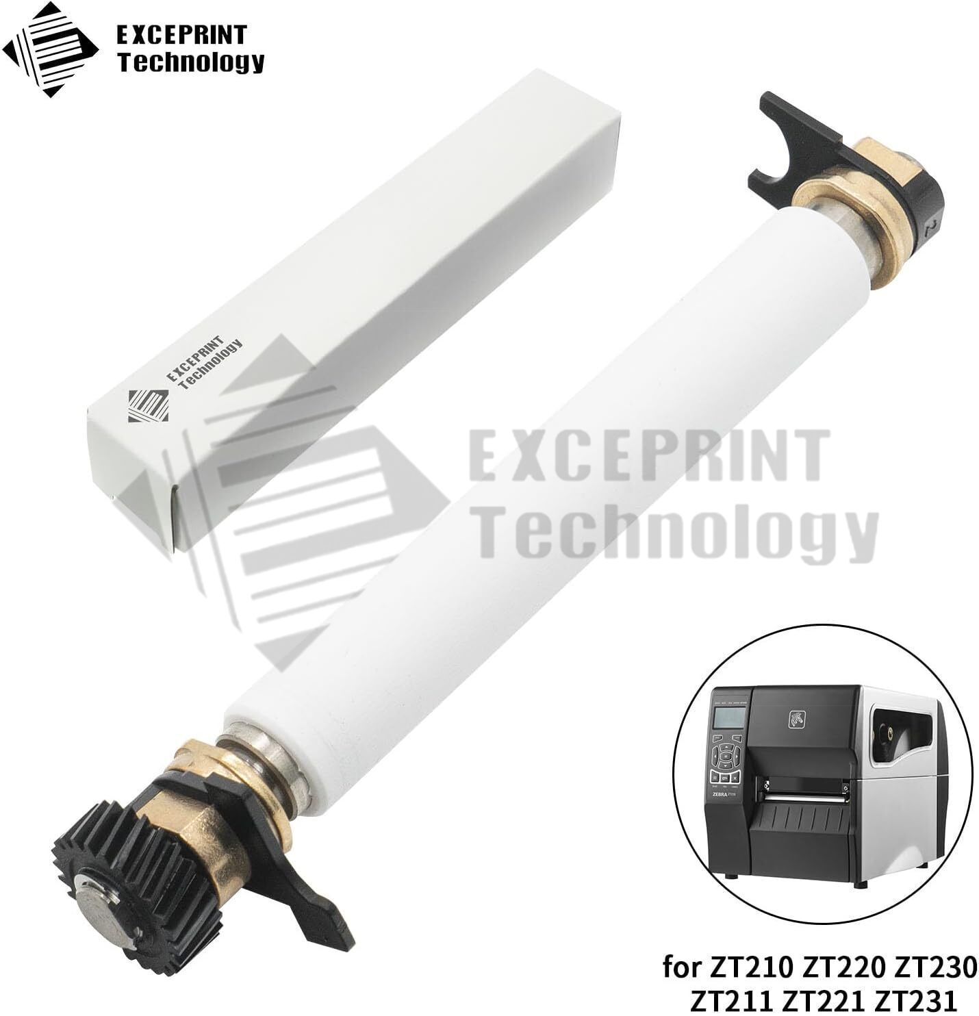 ✅ P1037974-028 Transfer Platen Roller for Zebra ZT230 ZT220 ZT210 ZT231 ZT211 ✅