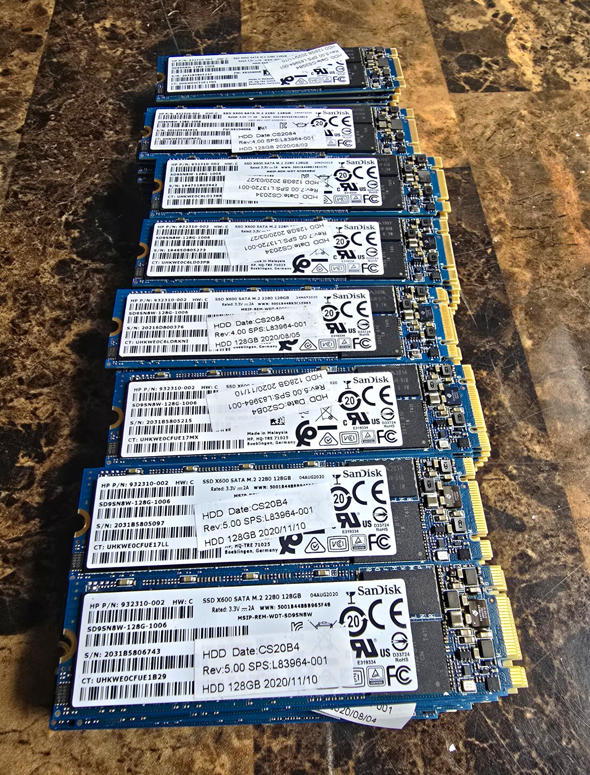 SanDisk X600 128GB M.2 2280 SATA III Internal SSD SD9SN8W-128G-1006 PC