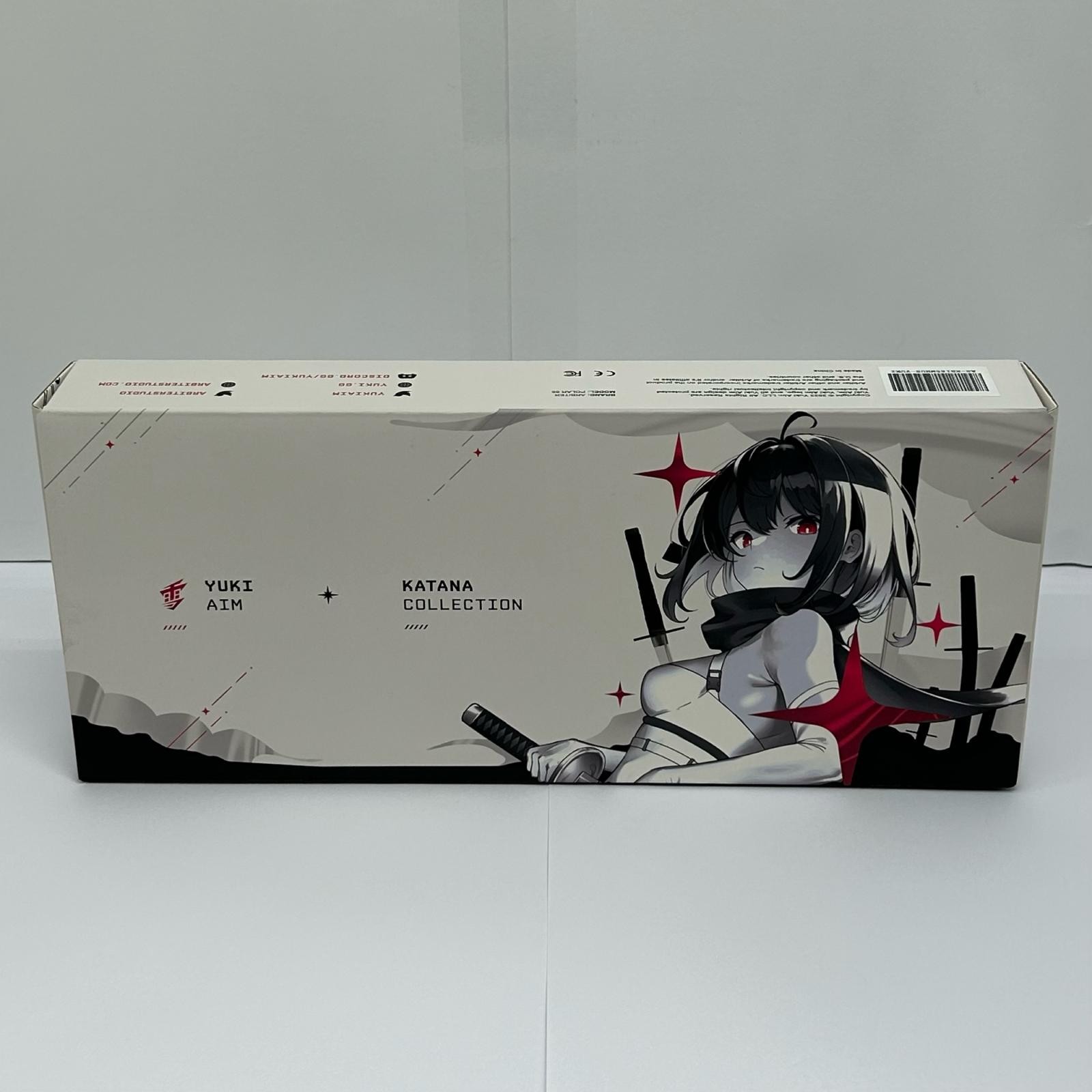 YukiAim Polar65 KATANA Mechanical Keyboard Used Tested Japan
