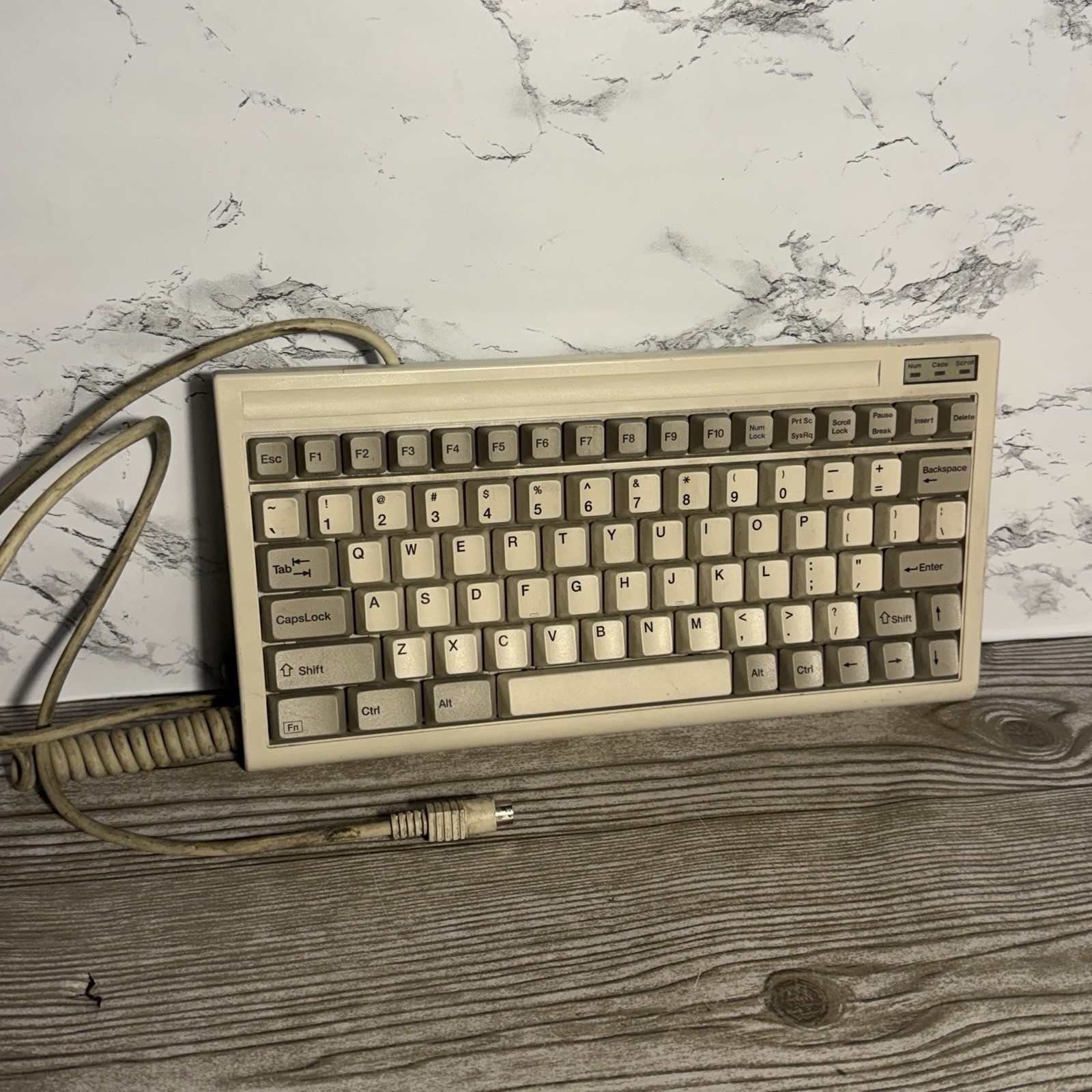 Vintage BTC Compact Keyboard 5100 5 Pin PS/2