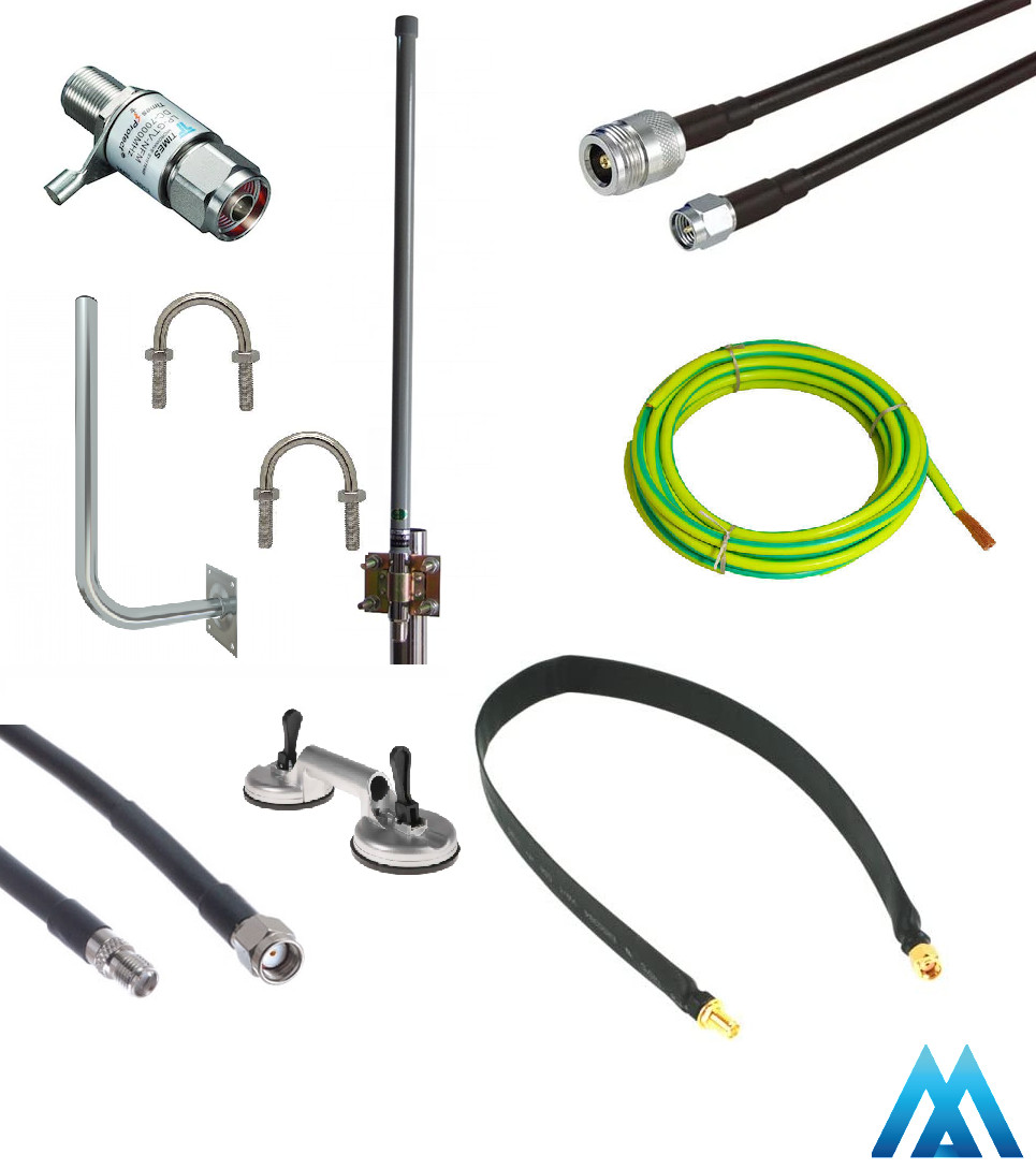 McGill Microwave Systems Helium Window Mount Kit EU868 3DBI