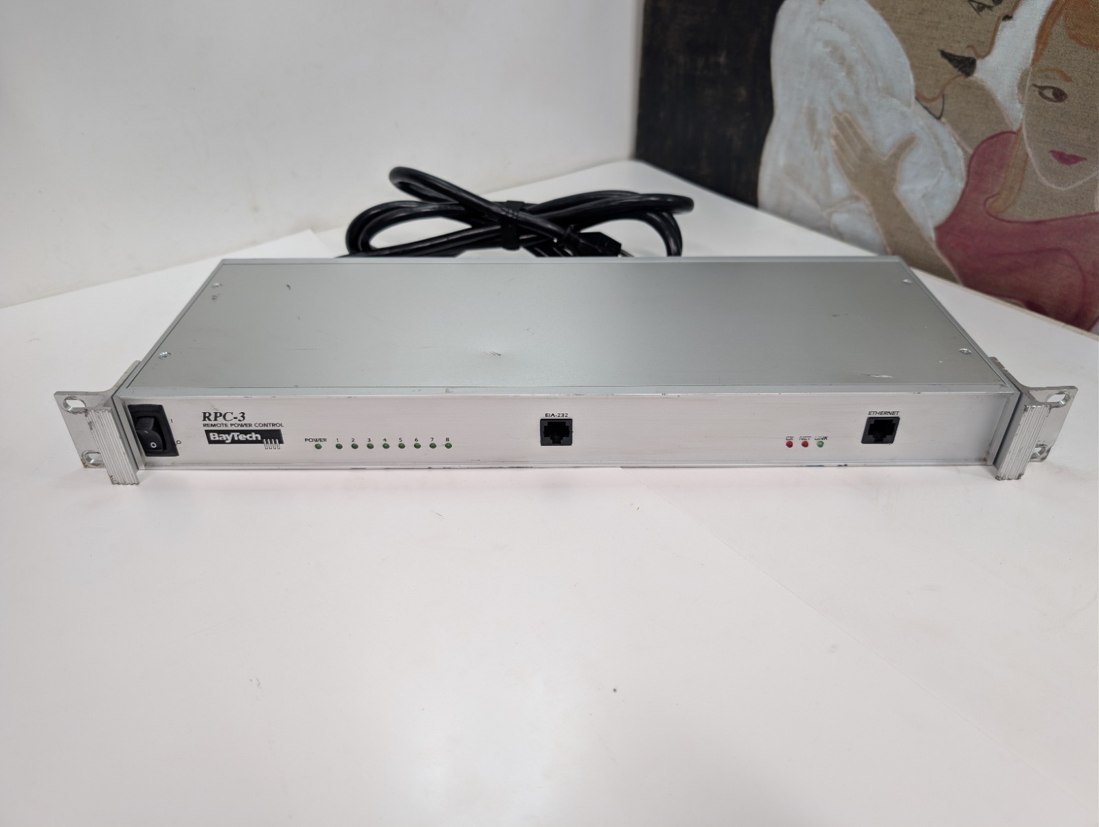 BayTech RPC-3 Remote Power Control PDU Network Outlet Power Switch Controller