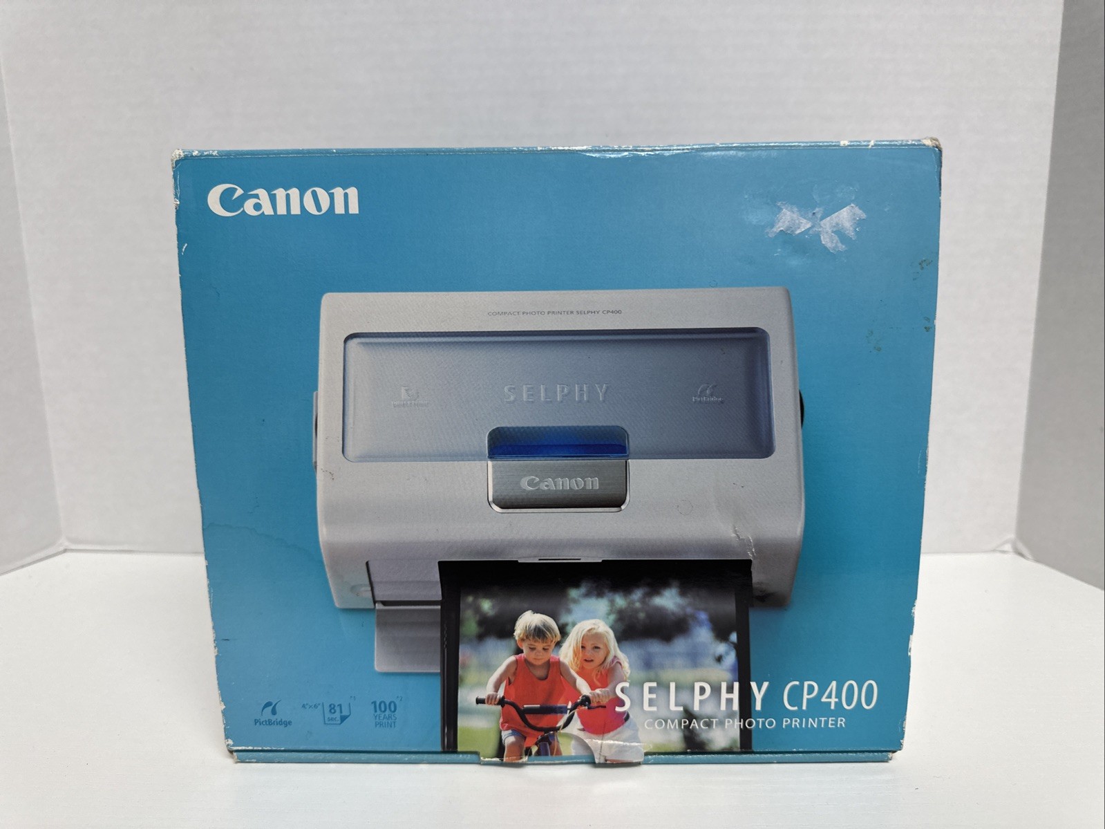 New Open Box Canon Selphy CP400 Compact Photo Printer 