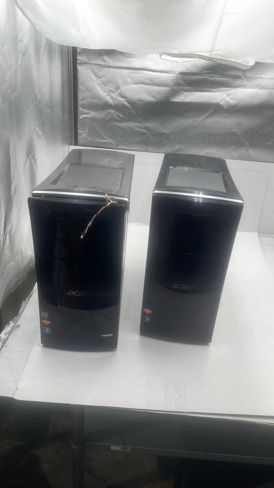 Acer Aspire M3470G A6 Vision AMD Radeon Graphics Desktop PC Lot of 2