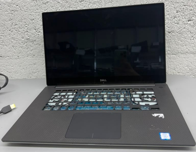 Dell Precision 5530 i7 Laptop Silver Broken Parts Repair