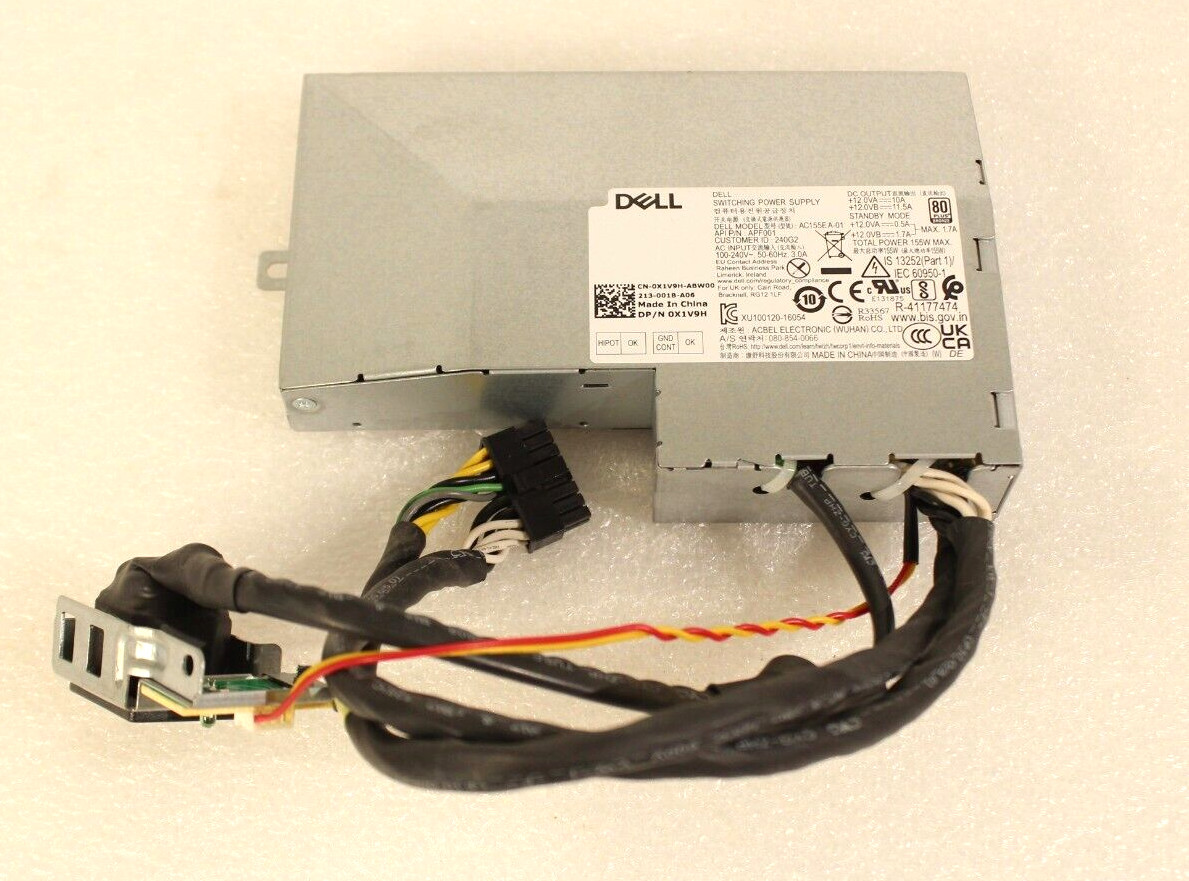 New Dell Optiplex 3440 7440 7450 AIO 155W Switching Power Supply AC155EA-01 X1V9