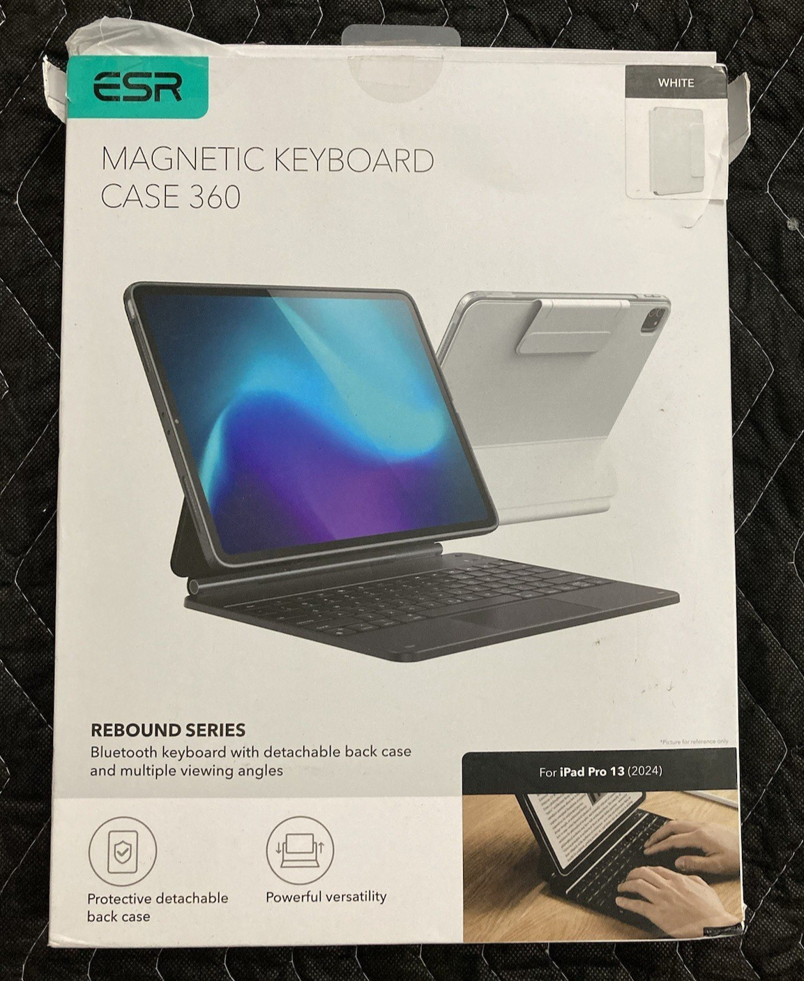 ESR Magnetic Keyboard Case 360 Rebound Series iPad Pro 13 2024