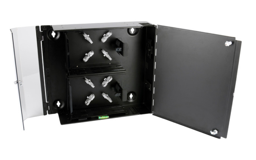 Corning WCH-04P Wall-Mountable Housing Holds 4 connector panels/cassettes