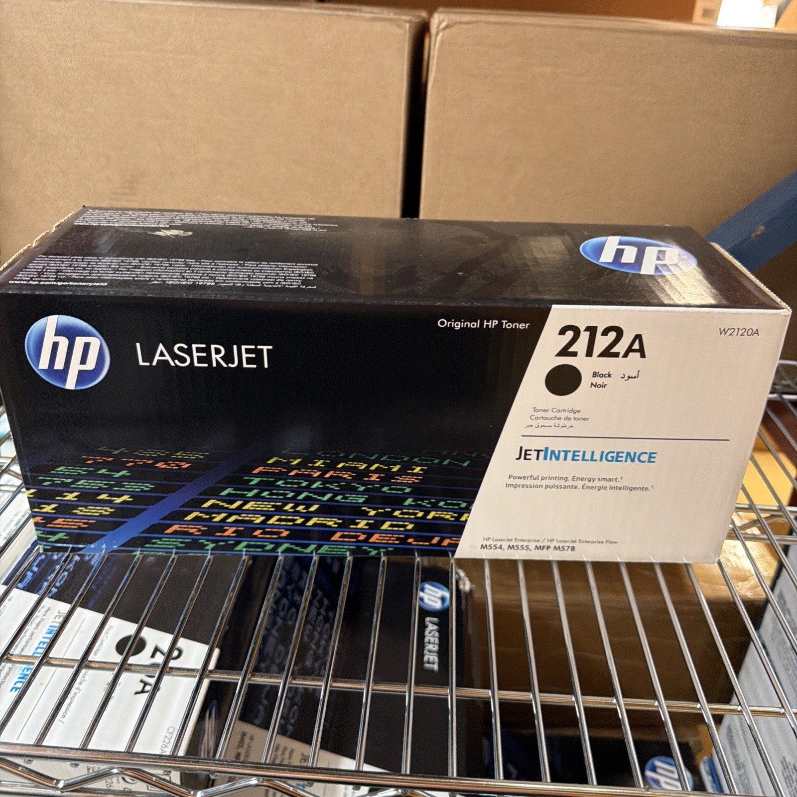 HP 212A Black Toner Cartridge Works with Color LaserJet Enterprise M578 W2120A