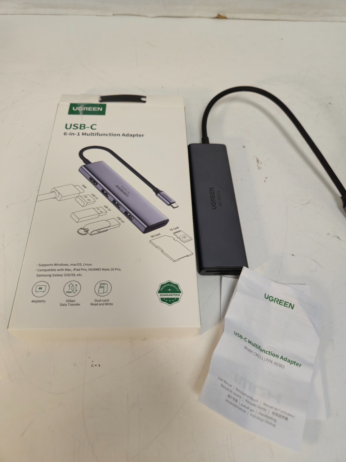 UGreen USB-C 6-in-1 Multifunction Adapter