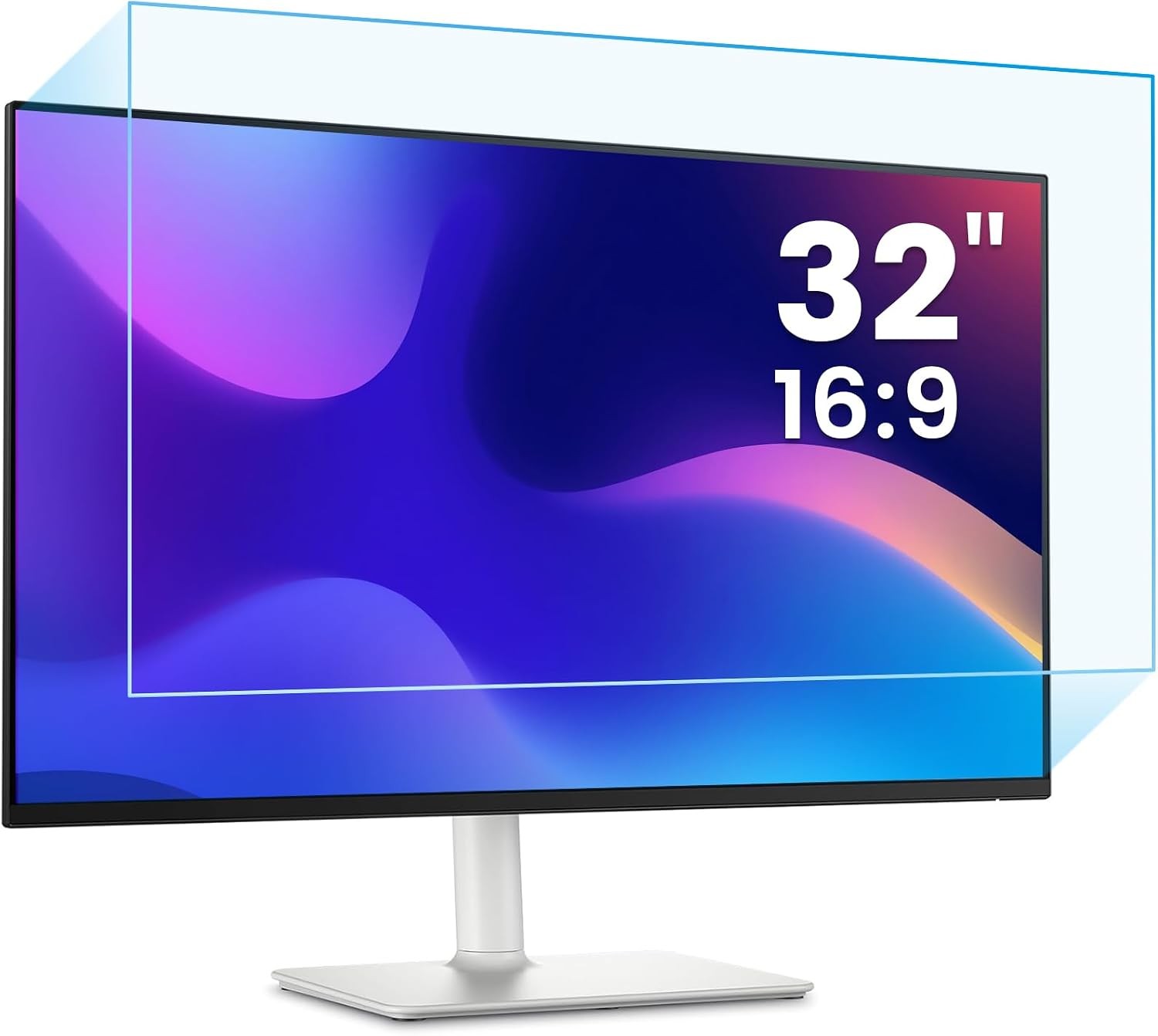F FORITO 32 In 16:9 Anti Blue Light Anti Glare Matte Screen Protector Monitor