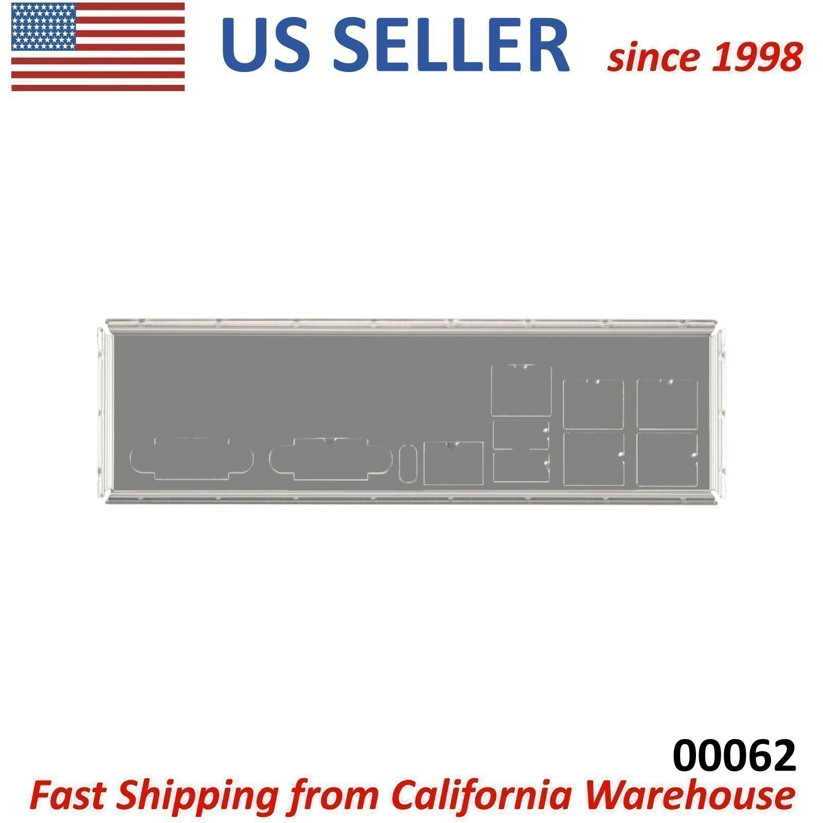 IO Shield Server for SuperMicro MCP-260-00062-1N X9DBI-F X10DRL-C Motherboard