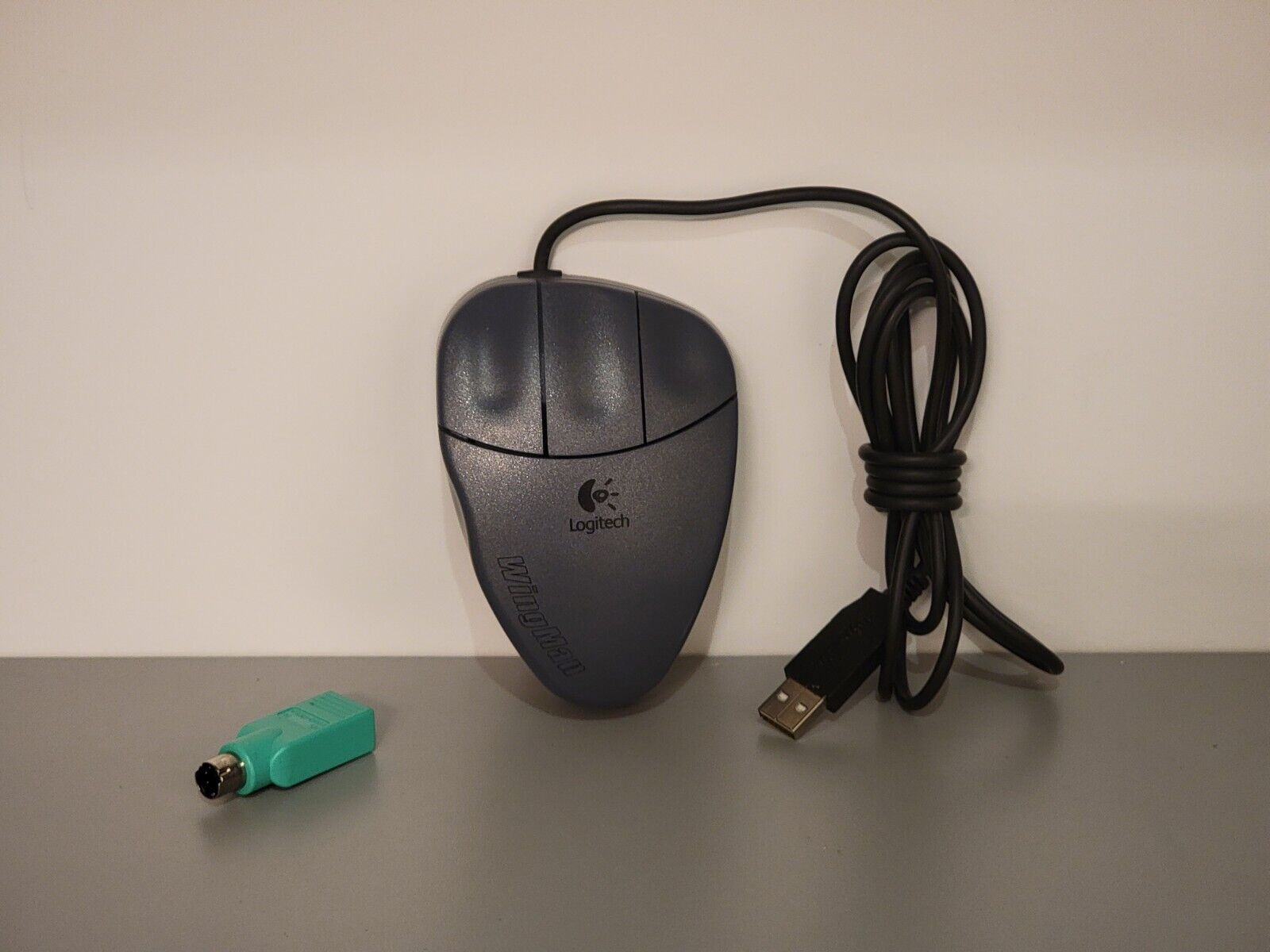 Vintage 1999 Logitech Wingman Gaming Mouse Model M-BC38 Tested
