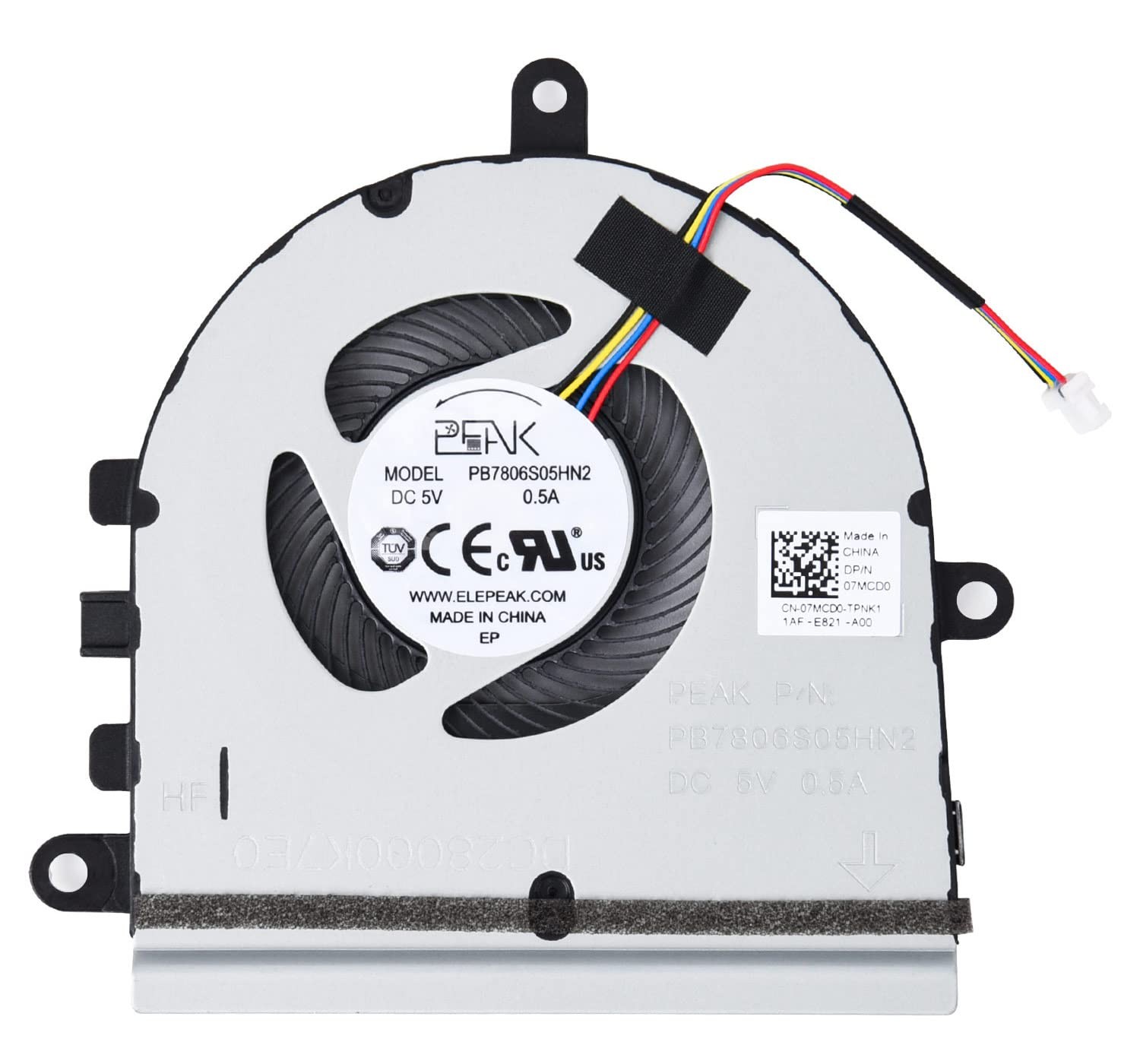 Replacement CPU Cooling Fan for Dell Inspiron 15 3501 3505 3533 3583 3585 3593