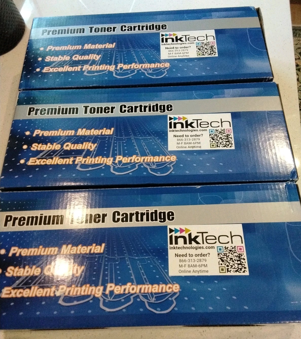 Ink technologies Premium Toner Cartridges: Black, Cyan, Magenta. Brother Compata