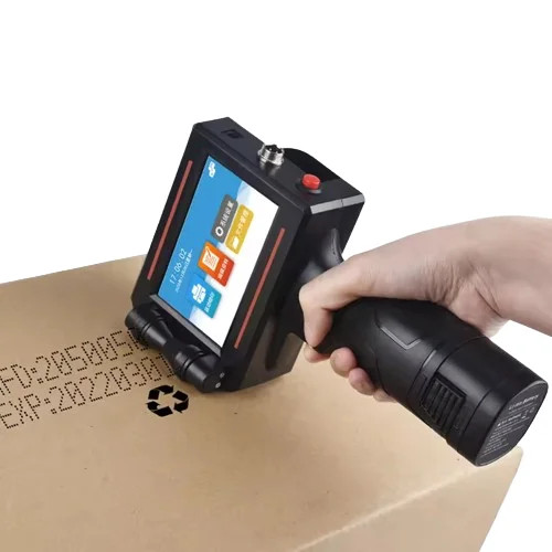 12.7mm Portable Handheld Inkjet Printer Expiry Lot QR Code