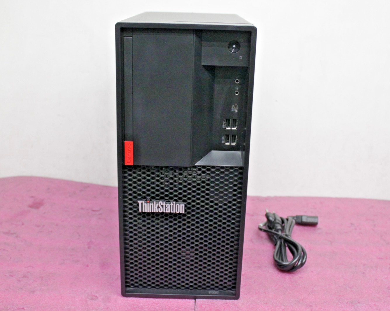 LENOVO THINKSTATION P330 MT i7-8700 @3.20GHz 16GB RAM 512GB M.2 SSD NO OS T9-A15