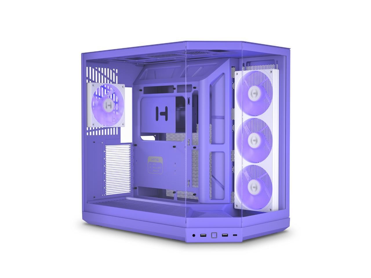 HYTE CS-HYTE-Y50RGB-TM Taro Milk ABS / Steel / Tempered Glass ATX Mid Tower Case