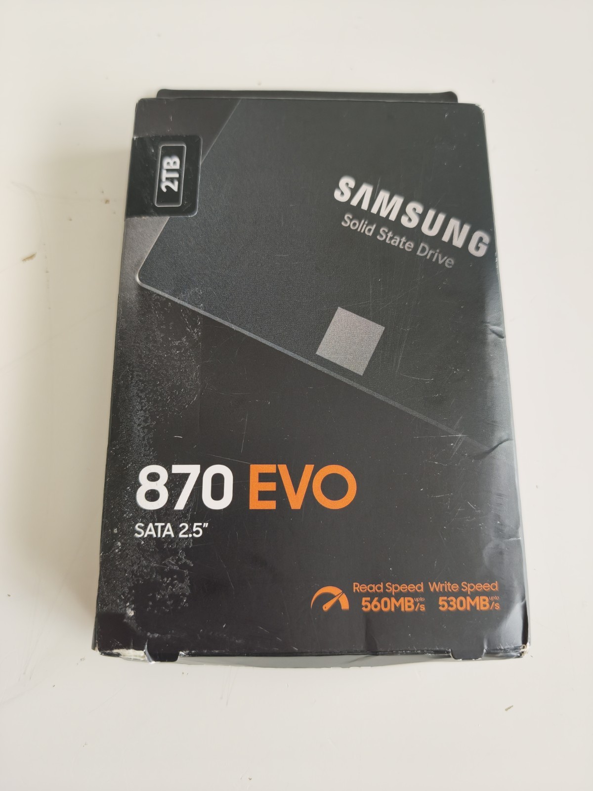Samsung 870 EVO 2TB SATA 2.5" Internal SSD 560/530MB/s MZ-77E2T0B/AM. NEW SEALED