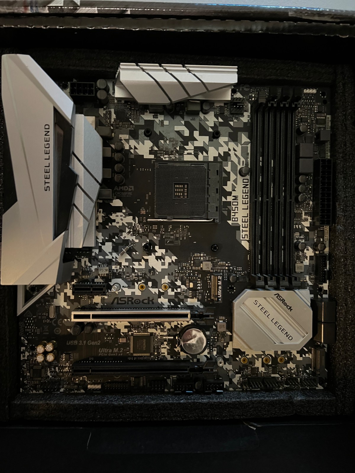 asrock b450m steel legend