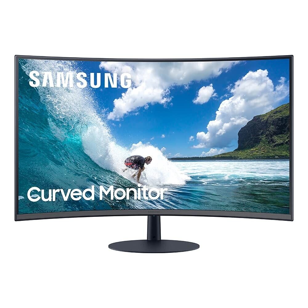 SAMSUNG 32-inch T55 Series, 1000R Curved Monitor: 75Hz, 4ms, 1080p