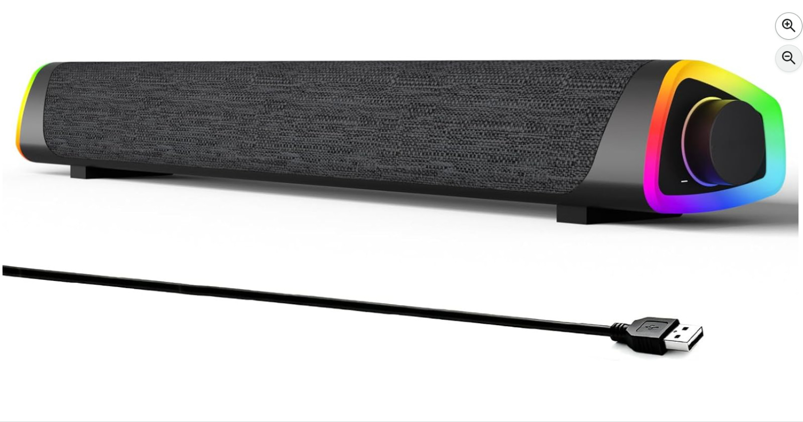 Barra de sonido para PC de escritorio con altavoz para juegos Bluetooth RGB NEW