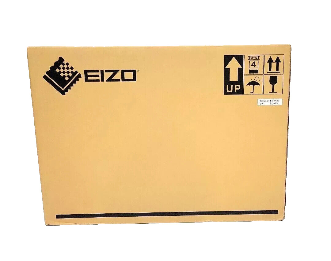 EIZO FlexScan EV2457 24.1-inch color LCD Monitor Black New