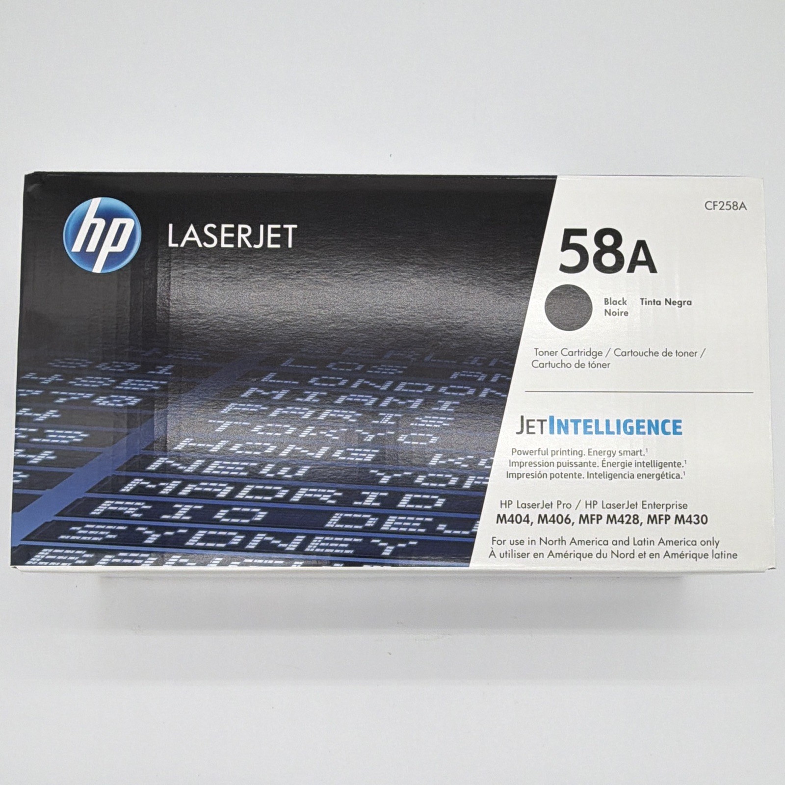 Genuine HP 58A LaserJet Black Toner Cartridge CF258A  - New / Sealed
