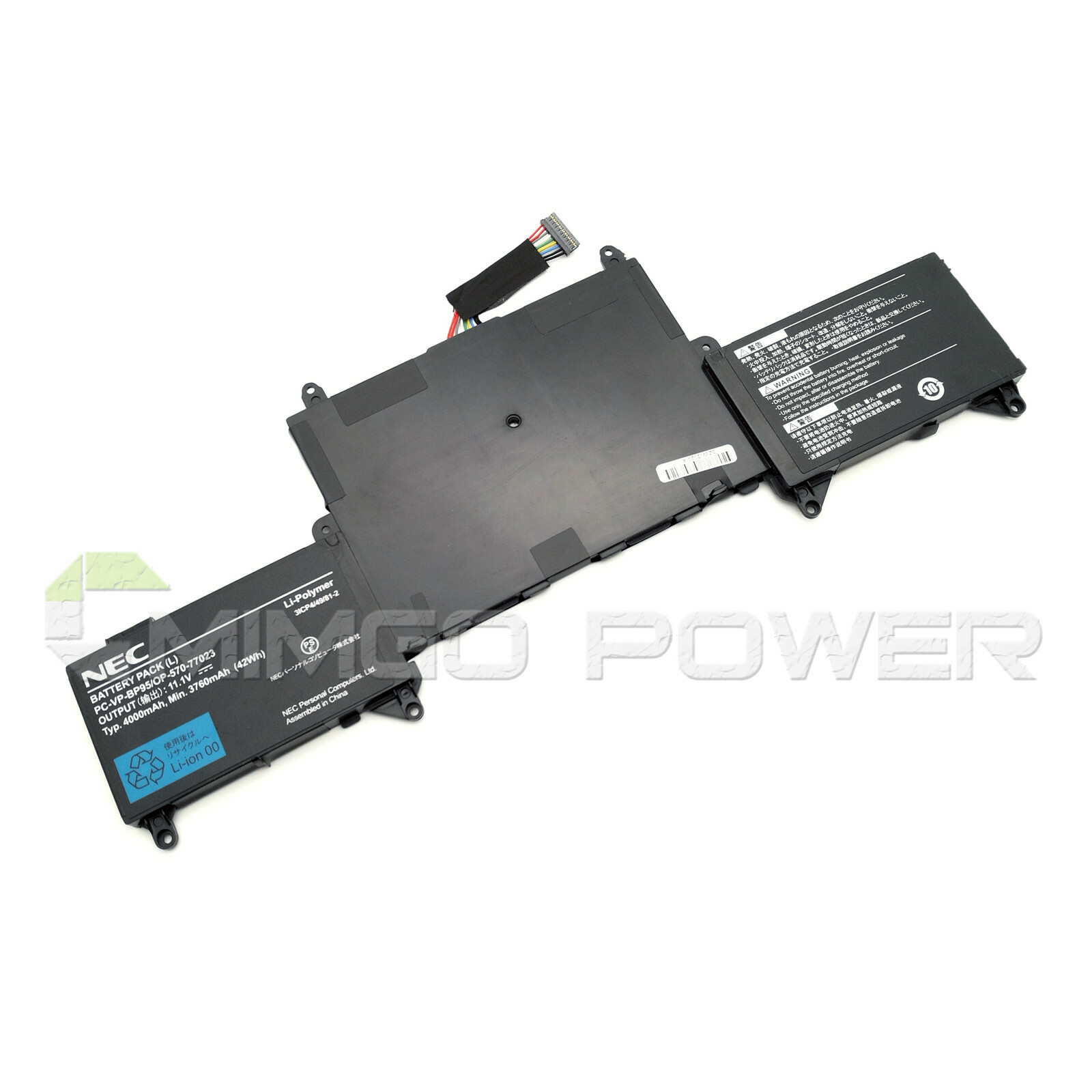 New Genuine PC-VP-BP95 Laptop Battery for NEC LaVie Z LZ650 LZ750 OP-570-77023