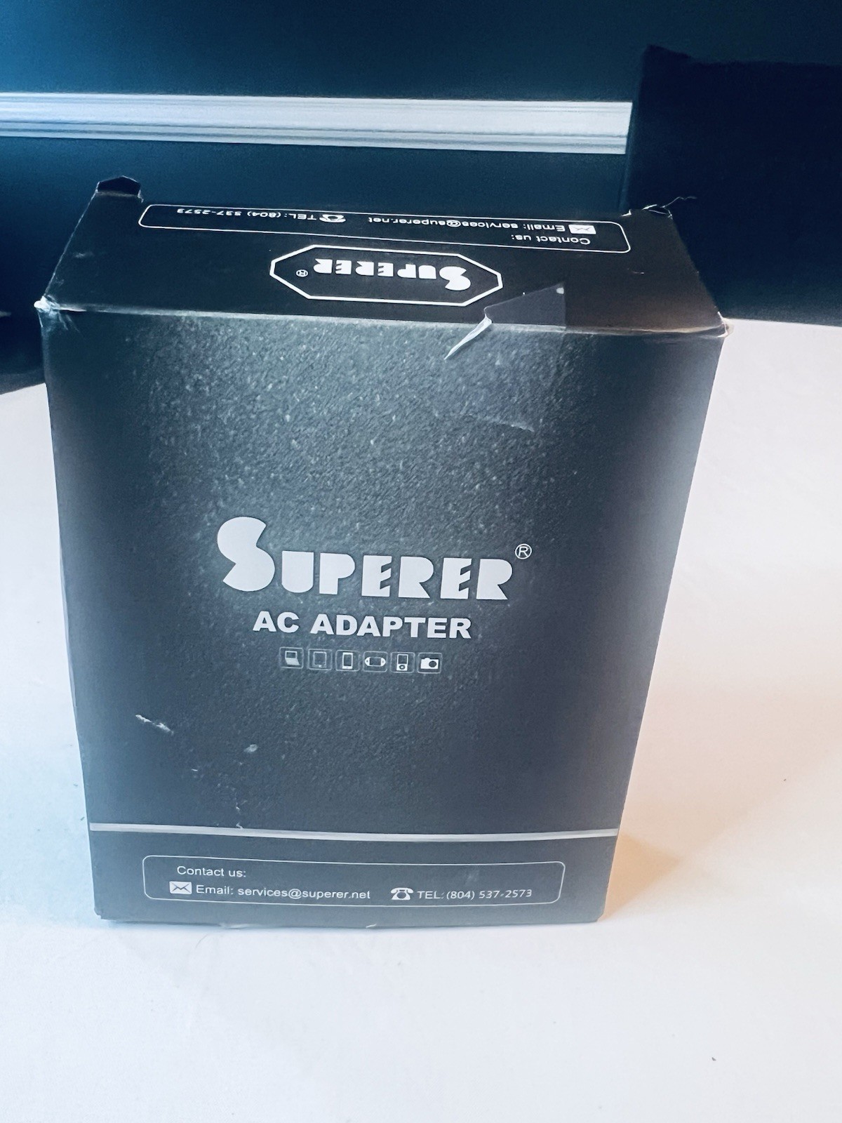Superer SPD200225D Power Supply AC/DC Adapter 20V 2.25A 45W w/PC