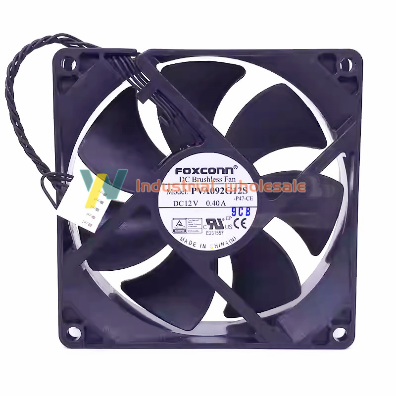 1PC Foxconn PVA092G12S 9cm 92x92x25mm DC12V 0.40A 4 lines pwm CPU cooling fan