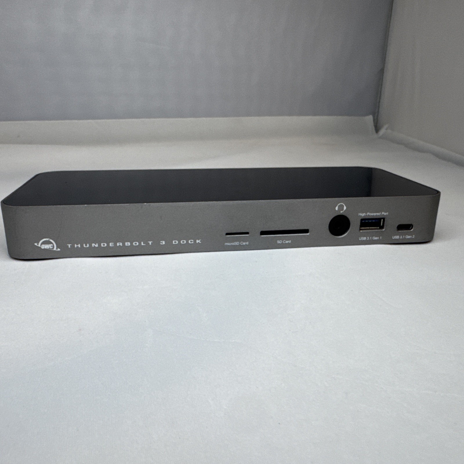 OWC Thunderbolt 3 14-Port Dock OWCTB3DK14PSG Tested No Power Adapter
