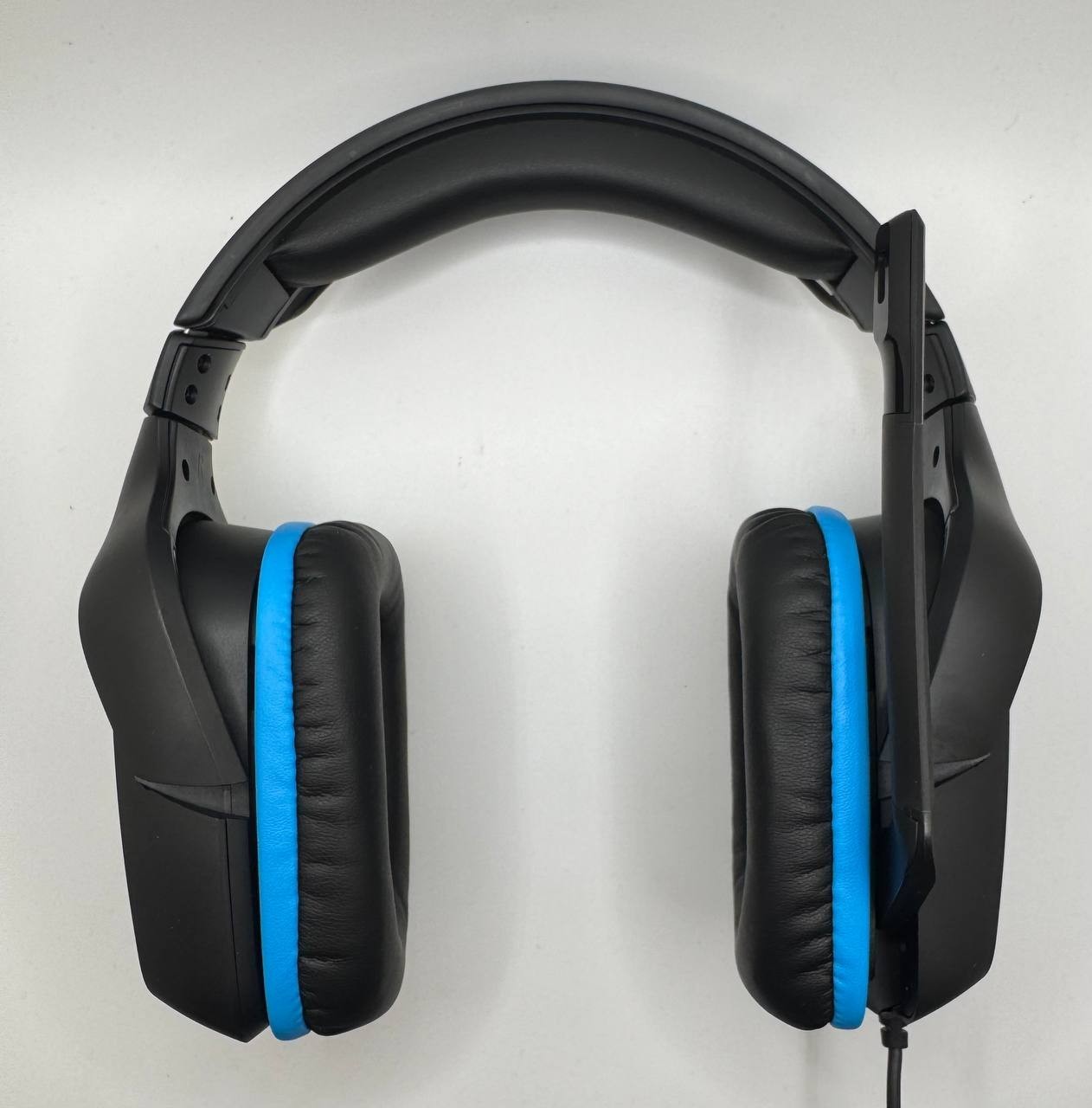 Logitech G432 3.5mm Wired Surround Sound Gaming Headset - Black/Blue Very Good