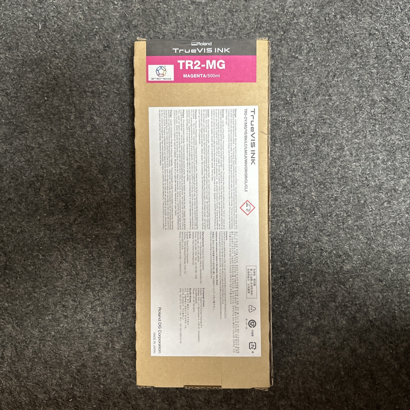 Mutikor TR2 Ink Cartridge Replacement for Roland TR2-MG Magenta