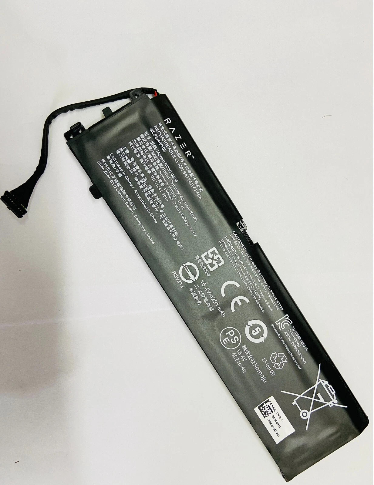 Genuine RC30-0328 RZ09-0328 RZ09-0330 Battery Razer Blade 15 Edition 2020 2021