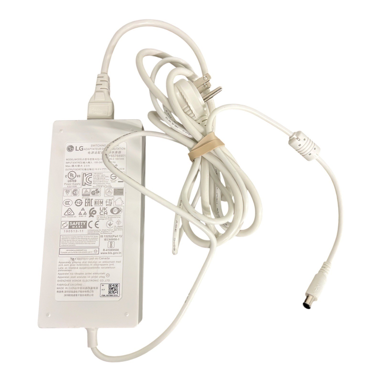 LG Power Adapter ADS-150KL-19N-3 EAY65768901 19V 7.37A 140W White Power Supply