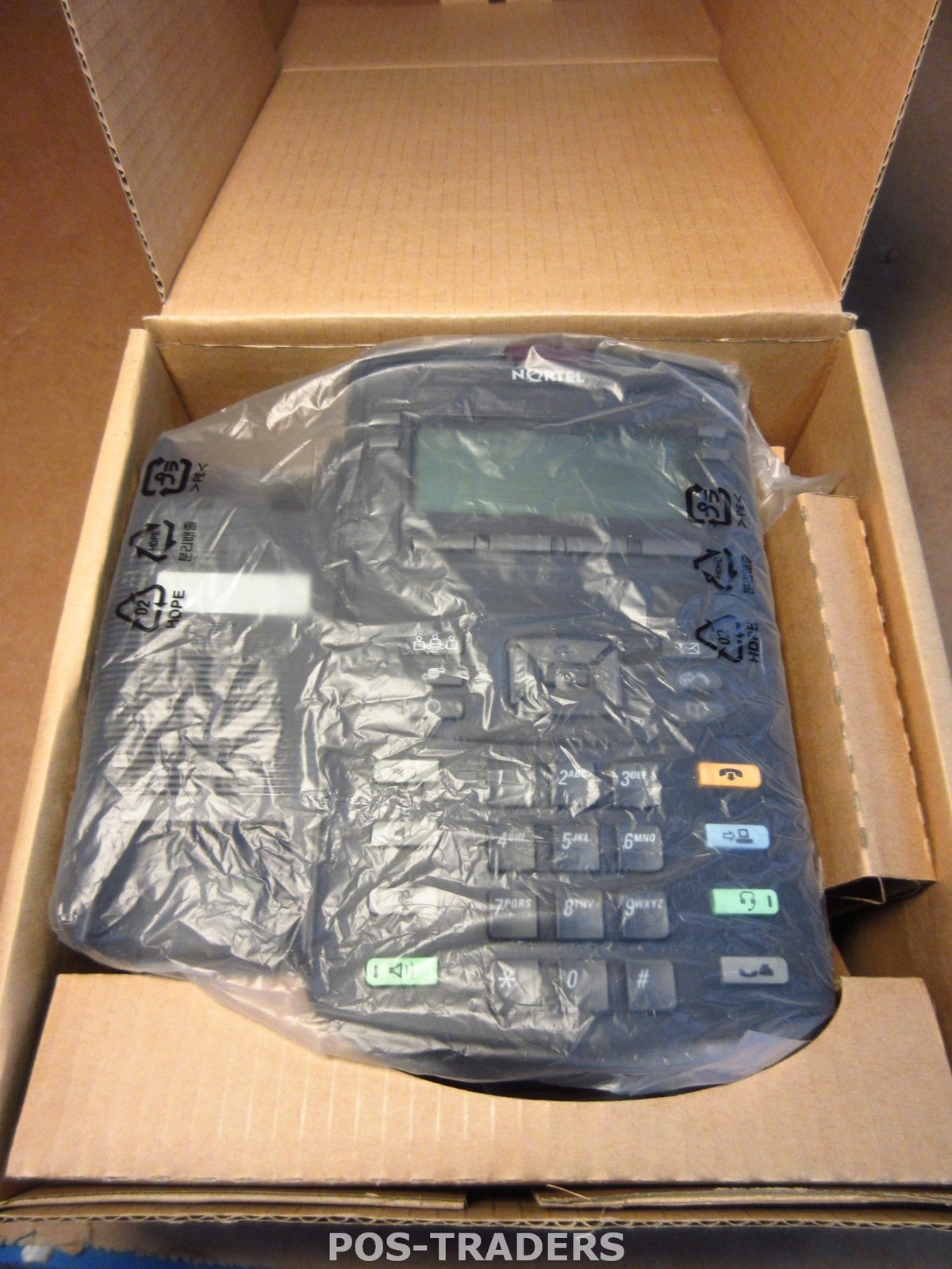 Nortel 1220 IP VoIP Phone Black Telephone Black NTYS19AA70E6 NEW NO HANDSET