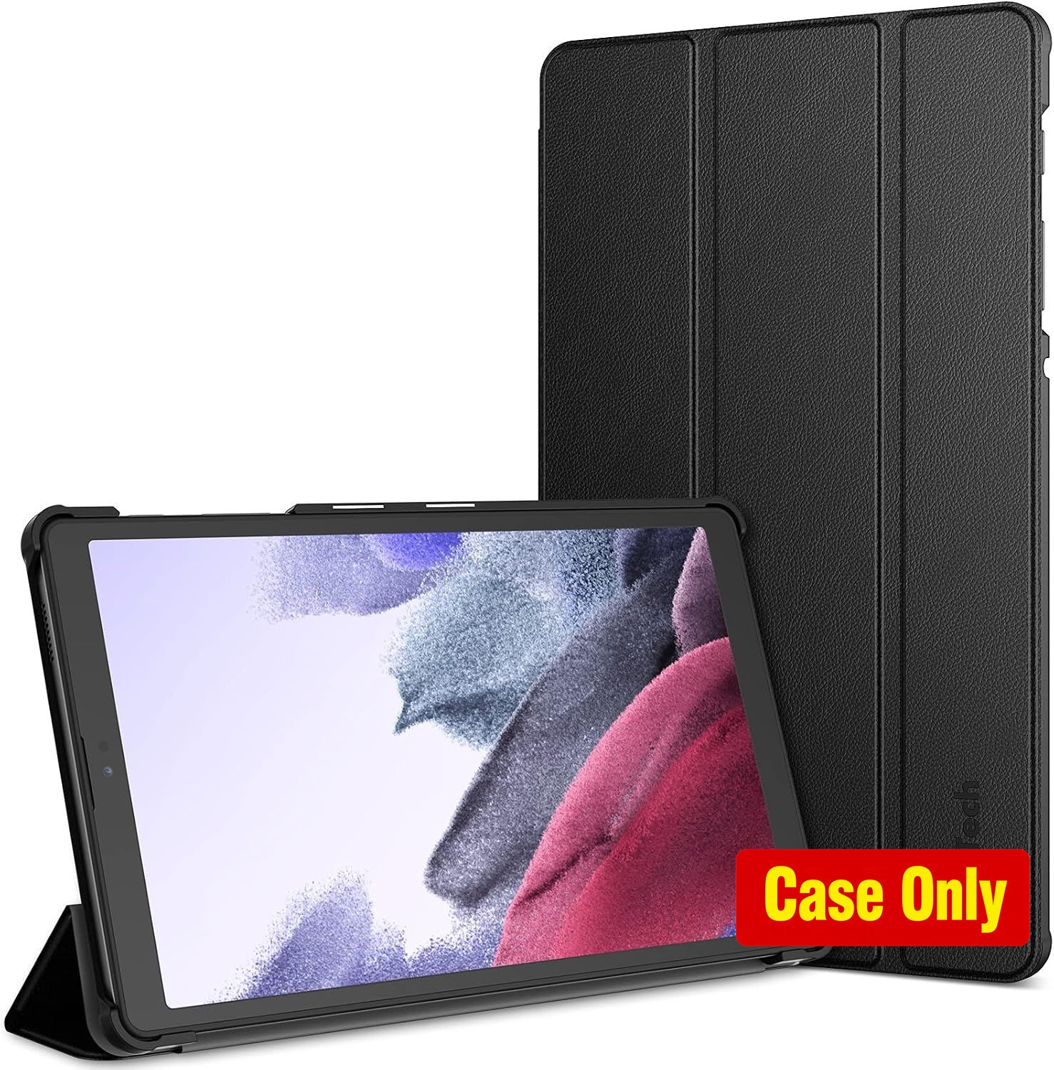 Shockproof Black Case for 2021 Samsung Galaxy Tab A7 Lite 8.7-Inch, Not for 10.4