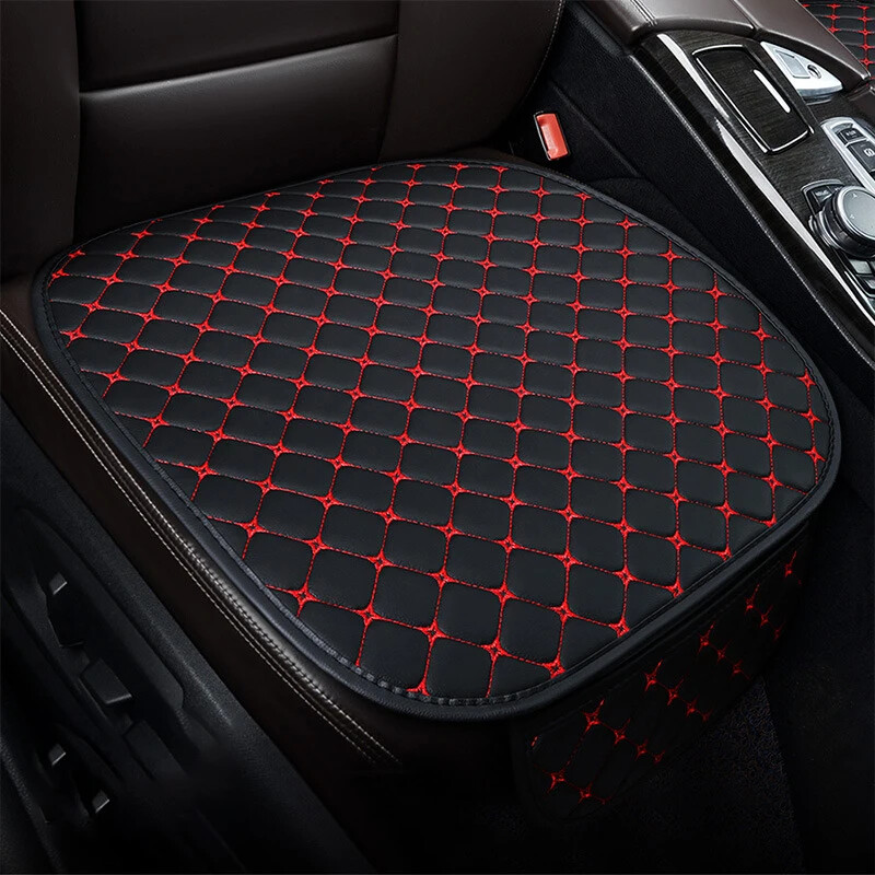 Leather Universal Car Seat Cover Seat Back Cushion Seat Wear-resistant Durable